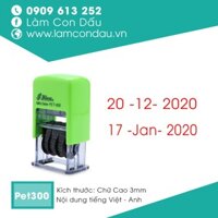 Dấu Ngày Tháng Năm - NSX, HSD Đổi Ngày Tháng Năm Theo Ý PET300