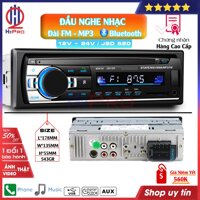Đầu Nghe Nhạc Ô Tô, Đầu Mp3 Xe Tải Cao Cấp H2Pro Jsd-520 Bluetooth-Đài Fm, Điện 12V-24V Cho Ô Tô-Xe Tải - H2Pro Tech