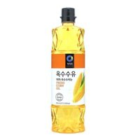 Dầu Ngô (Dầu Bắp) Daesang Hàn Quốc Chai 900ml