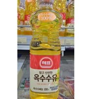 Dầu Ngô (Dầu Bắp) Hàn Quốc Chai 900ml - 옥수수유