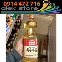 Dầu Ngô ( Dầu Bắp) Sajo Hàn Quốc 900ml /옥수수유