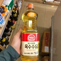 Dầu Ngô ( Dầu Bắp) Sajo Hàn Quốc 900ml /옥수수유