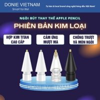 Đầu Ngòi Bút Apple Pencil 2, Pencil 1 & Pencil Pro Thay Thế Bằng Kim Loại, Đầu Ngòi Apple Pencil Chuyên Vẽ Paperlike