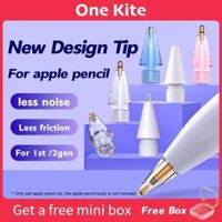 Đầu ngòi bút thay thế loại nhám cao cấp cho bút Apple Pencil 1 và 2 ngòi bút gốc kim loại 4.0