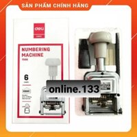 Dấu nhảy 6 số Deli 7506 Tự động