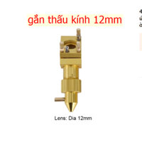 Đầu nhôm gắn gương thấu kính hội tụ 12mm máy laser co2