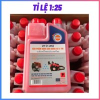 Dầu nhớt 2T RHINO Thailand, chuyên dùng cho động cơ cưa xích, cắt cỏ, máy 2 kì