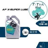 Dầu nhớt AP OIL, Dầu động cơ ô tô máy dầu AP X Super Lube CI-4/SL 15W40