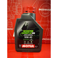 Dầu nhớt bán tổng hợp xe ga Motul Scooter Expert Le 10W40 dung tích 800ml