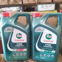 DẦU NHỚT CASTROL CRB TURBOMAX 15W-40/20W-50 CHÍNH HÃNG (THỂ TÍCH 5 LÍT)