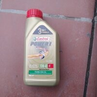 Dầu nhớt Castrol Power 1 10W - 40, dầu máy Castol Power 800ml xe số Hàng Chính Hãng Mẫu Mới. Boon Store