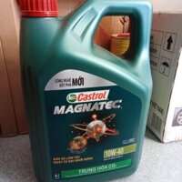 DẦU NHỚT cho xe ô tô con Castrol MAGNATEC Professional A5 10W - 40 4Lít chính hãng