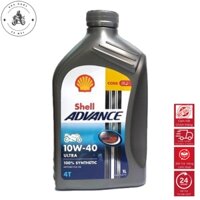 Dầu Nhớt Cho Xe Số, Côn Tay Shell Advance Ultra 10w40