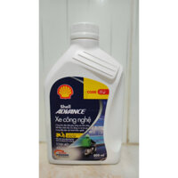 Dầu nhớt dành cho xe tay ga SHELL ADVANCE XE CÔNG NGHỆ 10W-40 800ML tiết kiệm nhiên liệu