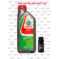 Dầu nhớt động cơ 2 thì Castrol Activ 2T 1000ml ( 1L )  + Chai Tinh Dầu Thơm 2 Thì- Shopnhottot