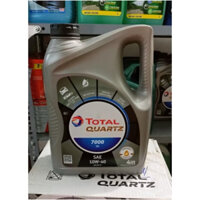 Dầu nhớt động cơ ô tô xăng Total Quartz 7000 SN 10W40 chính hãng