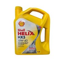 DẦU NHỚT ĐỘNG CƠ SHELL HELIX HX5 15W-40 (4 LÍT)
