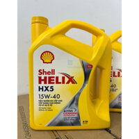 Dầu nhớt động cơ shell helix hx5 15w40 4L