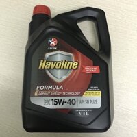 Dầu nhớt động cơ xe con Havoline Formula 15W40/4L