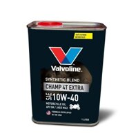 Dầu nhớt động cơ xe máy VALVOLINE 4T EXTRA 10W40 (API SN/JASO MA2)  1 Lít nhập khẩu chính hãng