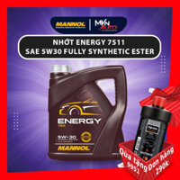 Dầu nhớt ENERGY 7511 SAE 5W30 FULLY SYNTHETIC ESTER NEW (TỔNG HỢP TOÀN PHẦN ESTER ) API SN / CH-4 ĐỈNH - Mvn Auto