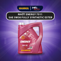 Dầu nhớt ENERGY 7511 SAE 5W30 FULLY SYNTHETIC ESTER (TỔNG HỢP TOÀN PHẦN ESTER ) API SN / CH-4 ĐỈNH - Mvn Auto