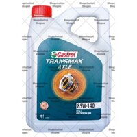 Dầu Nhớt Hộp Số - Dầu ( Nhớt) Cầu Castrol Transmax 85w140 4.000ml ( 4L ) - Mẫu Mới
