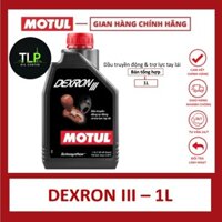 DẦU NHỚT HỘP SỐ TỰ ĐỘNG/ TRỢ LỰC TAY LÁI MOTUL DEXRON III - 1L