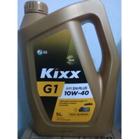 DẦU NHỚT KIXX G1 API SN PLUS 10W40- 5L