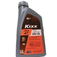 Dầu Nhớt Kixx Ultra 15W40 Cho Xe Máy 800ml - Dầu Động Cơ Xăng Đa Cấp