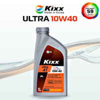 Dầu nhớt Kixx Ultra 4T 10W40 SN Fully Synthetic