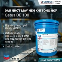 Dầu nhớt máy nén khí tổng hợp Cetus® DE 100 Can 16L