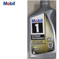 Dầu nhớt Mobil 1 0W-20 EP 946ml - Dầu nhớt Mobil nhập khẩu Mỹ