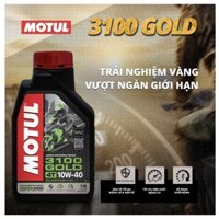 Dầu nhớt Motul 3100 gold 10W40 - 0,8 lit và 1 lít