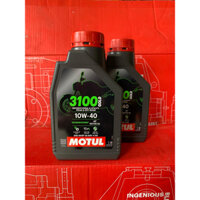 Dầu nhớt Motul 3100 Gold 10W40 giành cho xe số, côn tay. Dầu bán tổng hợp