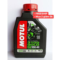 Dầu Nhớt Motul 3100 Gold 4T 10W40 1L / 800ml