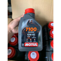 Dầu nhớt Motul 7100 10W40 cho xe số, côn tay. Dầu tổng hợp toàn phần