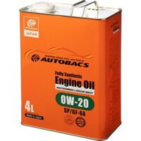 Dầu nhớt Nhật Bản -  AUTOBACS SP/GF-6A 0W20 FULLY SYNTHETIC