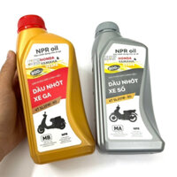 Dầu Nhớt NPR OIL Dùng Cho Xe Số - Xe Tay Ga Hàng Chất Lượng Cao Dành Cho Các Loại Xe