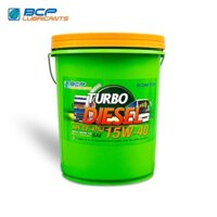 Dầu nhớt ô tô động cơ dầu Diesel BCP Turbo Diesel CF4/SJ - SAE 15W40 - Xô 18L - Nhớt ô tô nhập khẩu Thái Lan