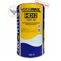 Dầu nhớt ô tô Morris Versimax HD12 15W-40 xô 25L API CK-4