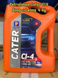 DẦU NHỚT OTO DIESEL TURBO TĂNG ÁP VÀ ĐỘNG CƠ XĂNG 4 KỲ CATER CI-4 API: CI4/SL, SAE 15W-40 - PETROLIMEX CHÍNH HÃNG