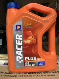 Dầu Nhớt Oto Petrolimex Động Cơ Đa Cấp 4 Kỳ Racer Plus SJ 20W50 4L - Động cơ xăng -Chính hãng có bảo hành