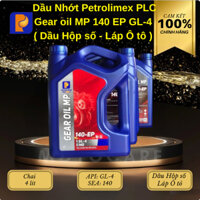 Dầu Nhớt Petrolimex PLC Gear oil MP 140 EP GL-4  ( Dầu Hộp số - Láp Ô tô )
