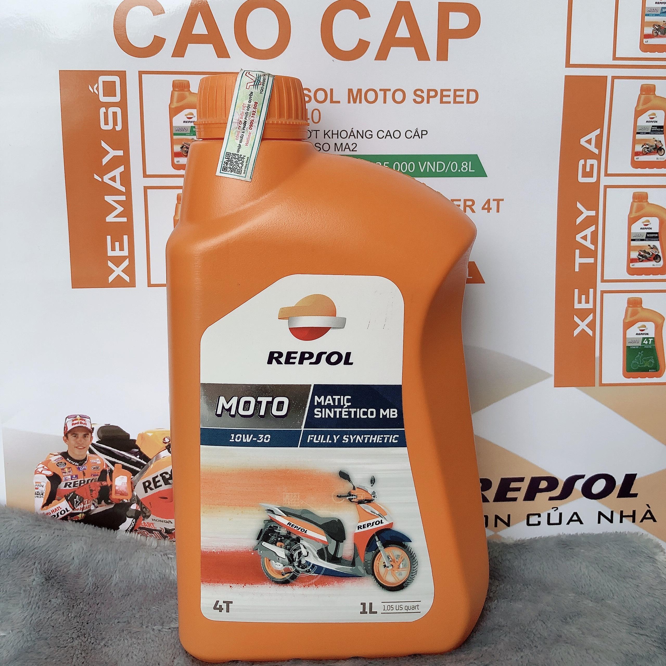 Dầu nhớt Repsol Moto Driver 4T 10W30 1L