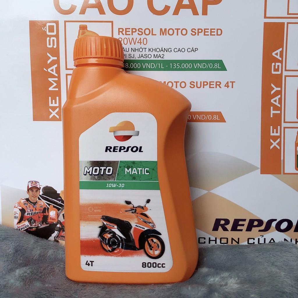 Dầu nhớt Repsol Moto Driver 4T 10W30 0,8L