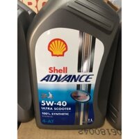 Dầu nhớt Shell Advance 5W-40 cho xe máy - TS000190