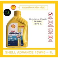 DẦU NHỚT SHELL ADVANCE AX5 15W40 1L DÀNH CHO XE SỐ/ TAY CÔN