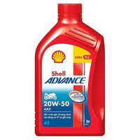 Dầu nhớt Shell Advance dành cho xe máy động cơ 4 thì Shell Advance AX3 [chính hãng][giaonhanh][SHOPEE TRỢ GIÁ]
