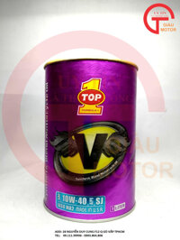 DẦU NHỚT TỔNG HỢP CAO CẤP DÀNH CHO XE SỐ- GA TOP 1 SUPER V 10W40 1L